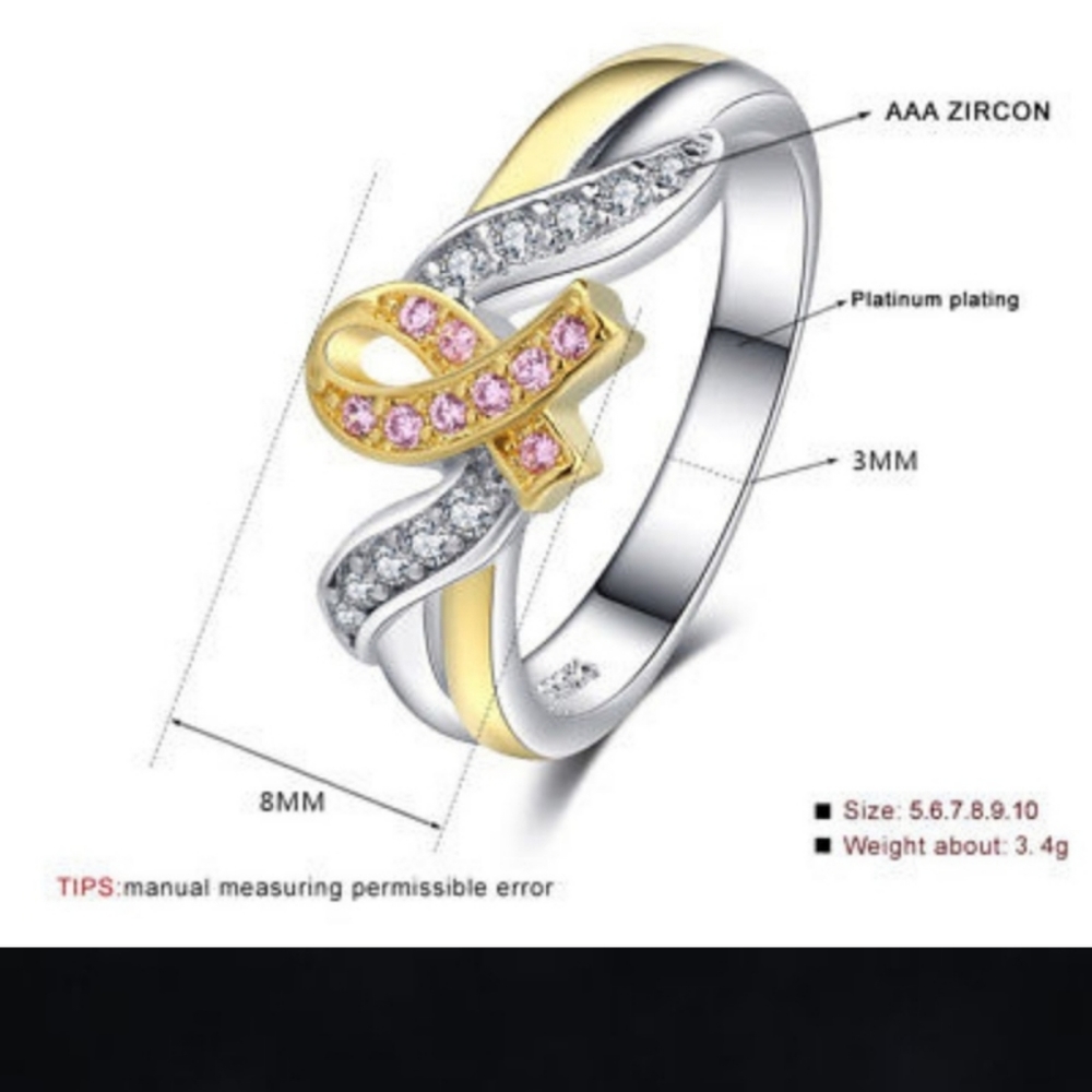 Beast Cancer Ring - Picture 4 of 6